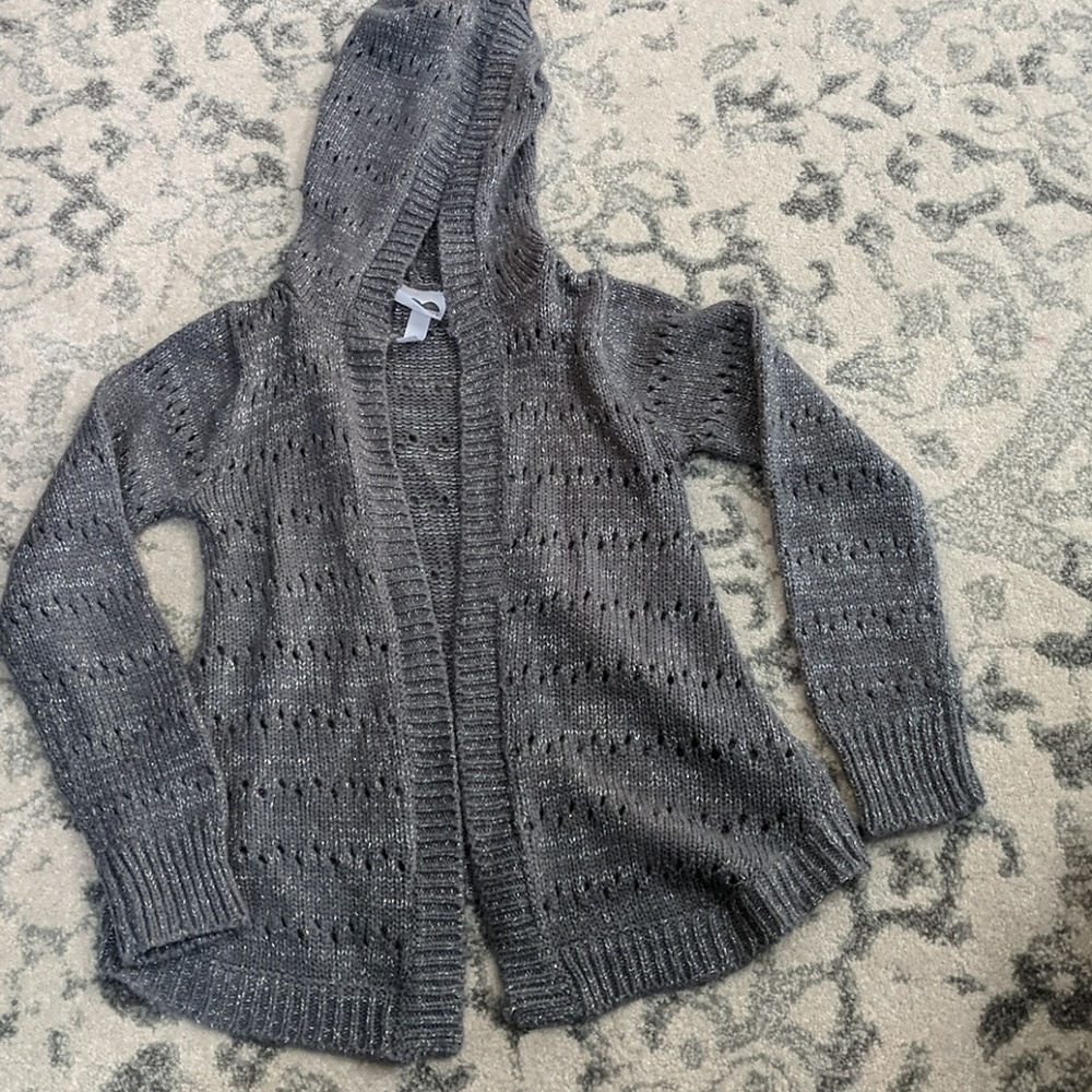 Euc Cherrystyx hooded open sweater
